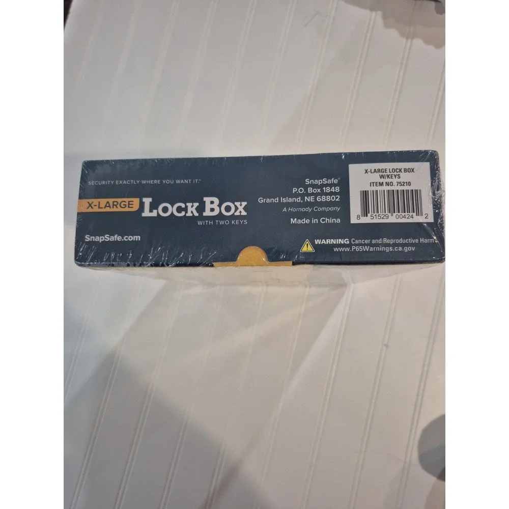 SnapSafe Keyed Lock Box - X-Large (10